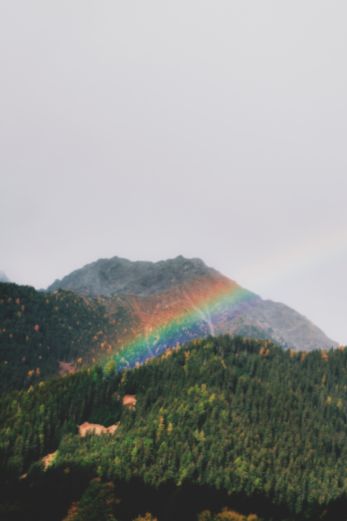 Berg en Regenboog